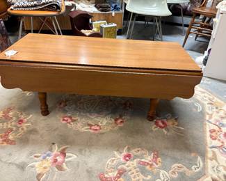 Love this coffee table drop leaf early american table