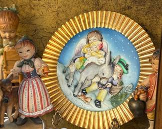 Anri figurines and plates