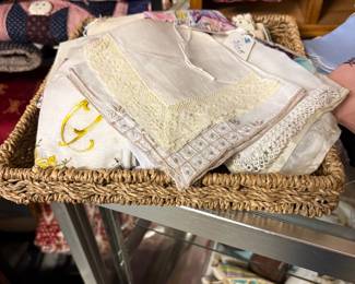 Delicate vintage handkerchiefs