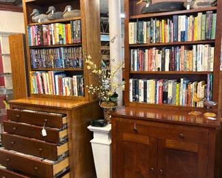 Cherry w Balsa inlay 7.5x25.5x39 Handmade. True craftsman