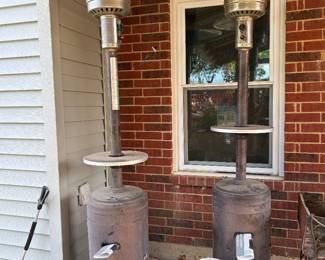 Two Propane Outdoor Heaters