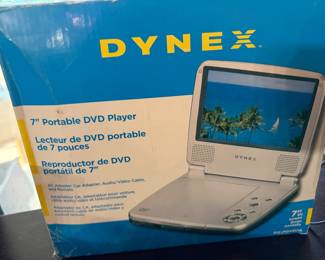 7" Portable DVD Player in original box