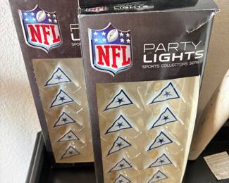 Vintage NFL, hanging lights in package