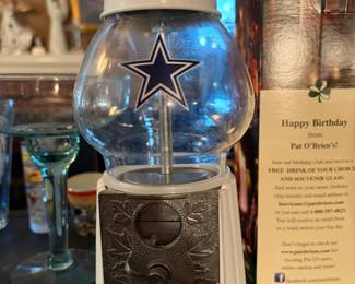 Dallas Cowboys gumball machine