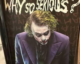 The Joker 'Why So Serious?' Poster