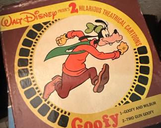 Super 8 Film Reels - Son of Kong, Popeye, Walt Disney Cartoons