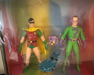 DC Direct Super Friends Robin & The Riddler Deluxe Action Figure Set