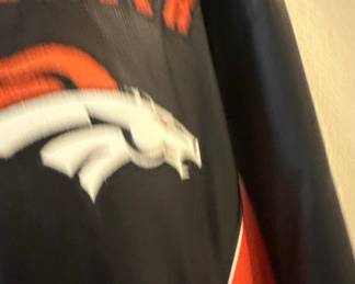 Denver Broncos Leather Bomber Jacket by G-III Carl Banks for Wilsons