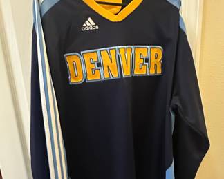 Denver Nuggets Adidas ClimaCool NBA Basketball Jersey