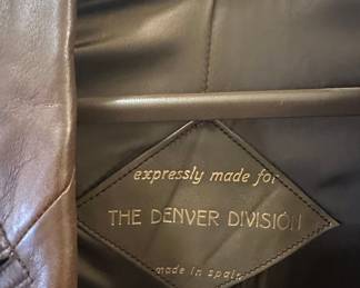 Men's Leather Trench Coat