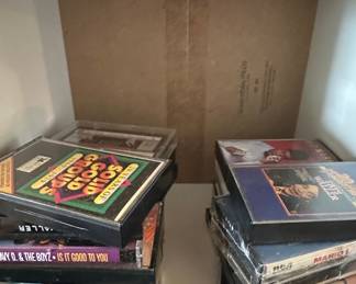 Assorted Music Cassette Tapes