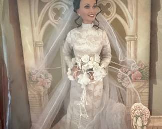 1999 "All My Children" Erica Kane Champagne Lace Wedding Doll