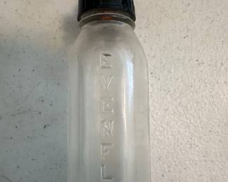 Evenflo Glass Baby Bottle with Rubber Nipple