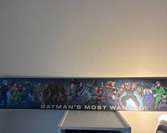 Batman Rogues Gallery Art Print