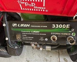 LIFAN Pressure Storm 3300E High Pressure Washer