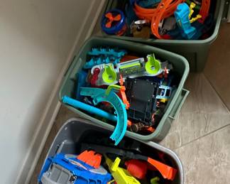 Hot Wheels Track Builder Lot