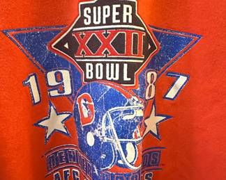 Vintage Denver Broncos Super Bowl XXII 1987 Sweatshirt