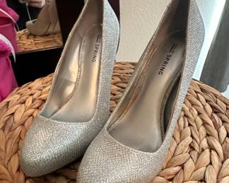 Call It Spring Women's Glitter Heels