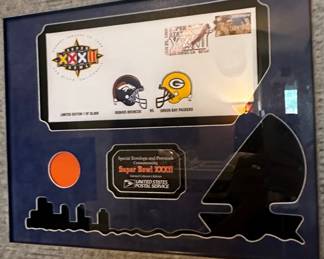Super Bowl XXXII Denver Broncos vs. Green Bay Packers Commemorative Envelope