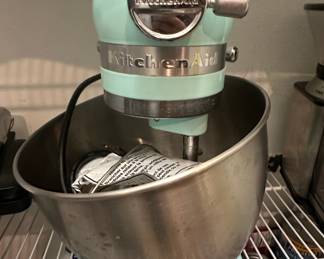 KitchenAid Artisan Series 5 Quart Tilt-Head Stand Mixer - Aqua Sky