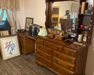 Matching desk and dresser can be sold separately