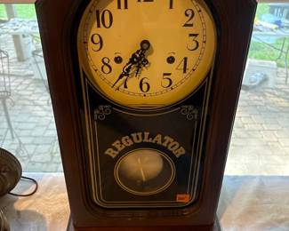 Mantle clock keeps perfect time, chimes will need to be repaired