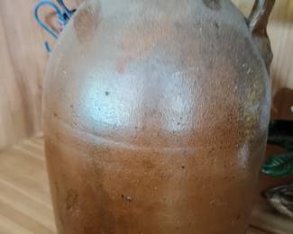 Antique brown jug