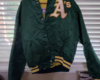 Vintage A's jacket men's extra large