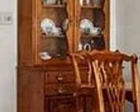 Vintage maple Dining Room Hutch