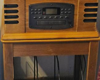 Vintage Style CD/Cassettes Player, Recorder