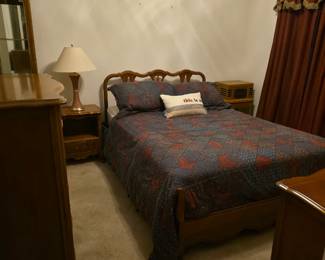 Vintage Maple Bedroom suite, sold together or separately 