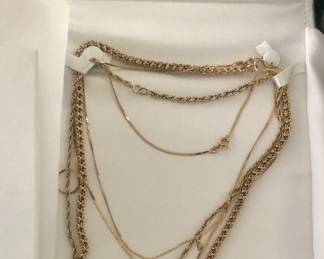 14k Gold Necklaces by Designer Eve Alfille