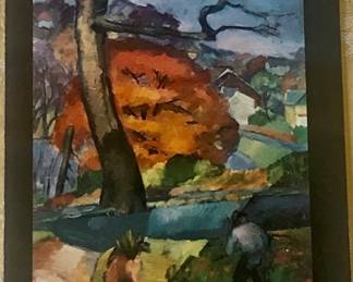 Kamp Gallery hosted a Retropective of Her Paintings