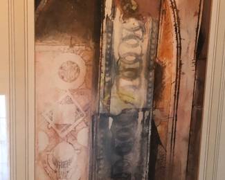 Abstract Watercolor by Garada Clark Riley