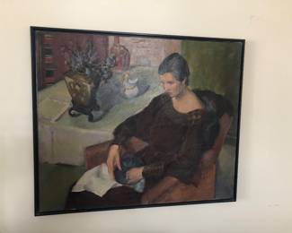 A beautiful Oil on Canvas by Garada Clark Riley