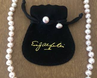 Pearls with 14k Gold Clasp