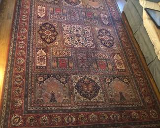 Beautiful Persian Tree of Life Rug; 6'x9'