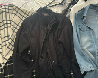 Lot 243: Pendleton Jacket, Plaid Coat, and Denim Jacket