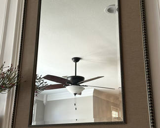 Lot 67: Rectangular Framed Wall Mirror