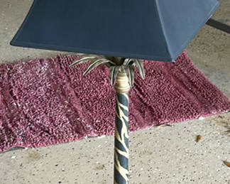 Lot 3: Uttermost Table Lamps with Decorative and Metal Shades