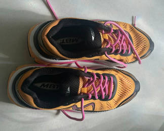 Lot 218: MBT Running Shoes, Nine West Heels, and Calvin Klein Flats