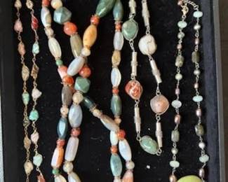 Some of the 1,000's of pieces of Fine Jewelry to Fabulous Vintage Costume, Necklaces to Earrings to Brooches to Tiffany to (Names like Napier's, Monet,Trifari, So Very Much More Jewelry to Follow!