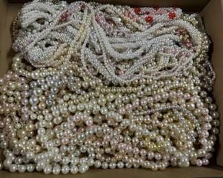 Some of the 1,000's of pieces of Fine Jewelry to Fabulous Vintage Costume, Necklaces to Earrings to Brooches to Tiffany to (Names like Napier's, Monet,Trifari, So Very Much More Jewelry to Follow!
