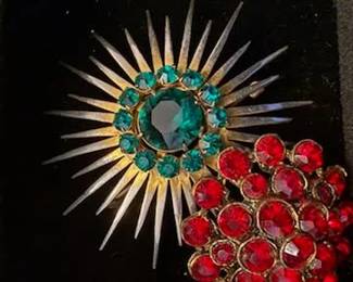 Some of the 1,000's of pieces of Fine Jewelry to Fabulous Vintage Costume, Necklaces to Earrings to Brooches to Tiffany to (Names like Napier's, Monet,Trifari, So Very Much More Jewelry to Follow!