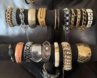 Some of the 1,000's of pieces of Fine Jewelry to Fabulous Vintage Costume, Necklaces to Earrings to Brooches to Tiffany to (Names like Napier's, Monet,Trifari, So Very Much More Jewelry to Follow!