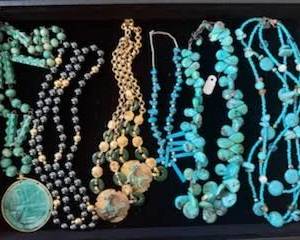 Some of the 1,000's of pieces of Fine Jewelry to Fabulous Vintage Costume, Necklaces to Earrings to Brooches to Tiffany to (Names like Napier's, Monet,Trifari, So Very Much More Jewelry to Follow!