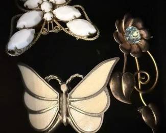 Some of the 1,000's of pieces of Fine Jewelry to Fabulous Vintage Costume, Necklaces to Earrings to Brooches to Tiffany to (Names like Napier's, Monet,Trifari, So Very Much More Jewelry to Follow!