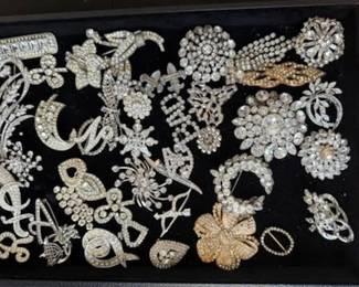 Some of the 1,000's of pieces of Fine Jewelry to Fabulous Vintage Costume, Necklaces to Earrings to Brooches to Tiffany to (Names like Napier's, Monet,Trifari, So Very Much More Jewelry to Follow!