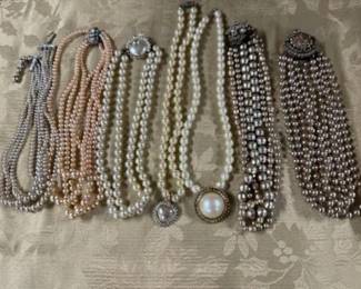 Some of the 1,000's of pieces of Fine Jewelry to Fabulous Vintage Costume, Necklaces to Earrings to Brooches to Tiffany to (Names like Napier's, Monet,Trifari, So Very Much More Jewelry to Follow!