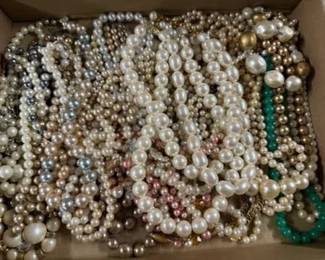 Some of the 1,000's of pieces of Fine Jewelry to Fabulous Vintage Costume, Necklaces to Earrings to Brooches to Tiffany to (Names like Napier's, Monet,Trifari, So Very Much More Jewelry to Follow!